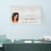 Foto-Monogramm des Glitzer Banner (Messeveranstaltung)