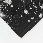 Foto-Monogramm für Glitzer Fleecedecke (Ecke)