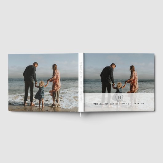 Foto | Monogramm | Gästebuch (Voll)