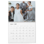 Foto-Monogramm Kalender (Mär 2027)