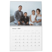 Foto-Monogramm Kalender (Jan 2027)