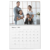 Foto-Monogramm Kalender (Feb 2027)