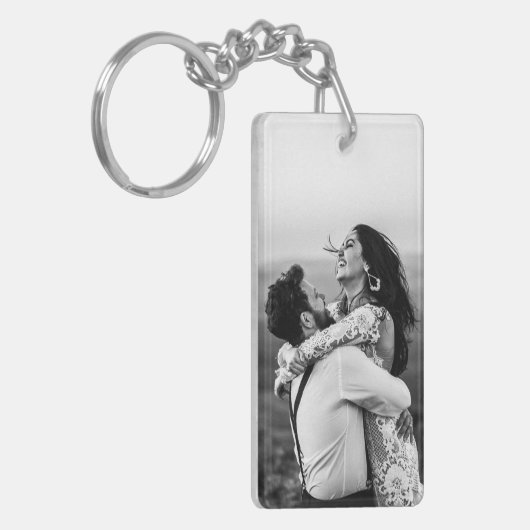 Foto Monogramm Schlüsselanhänger (Vorderseite links)