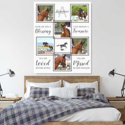 Foto-Montage Leinwanddruck (Insitu (Schlafzimmer))