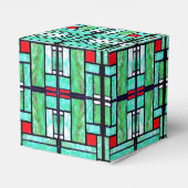 Foto Mosaic Geometric Gevor Box Geschenkschachtel (Rückseite)