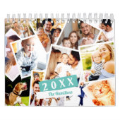 Foto Mosaic Mix Collage Family 2025 Kalender (Titelbild)