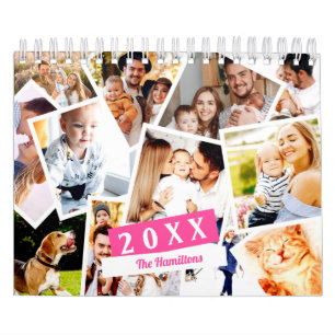 Foto-Mosaik-Mix-Kollage Familie 2022 Kalender