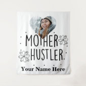 Foto Mother hustler Wandteppich (Vorderseite)