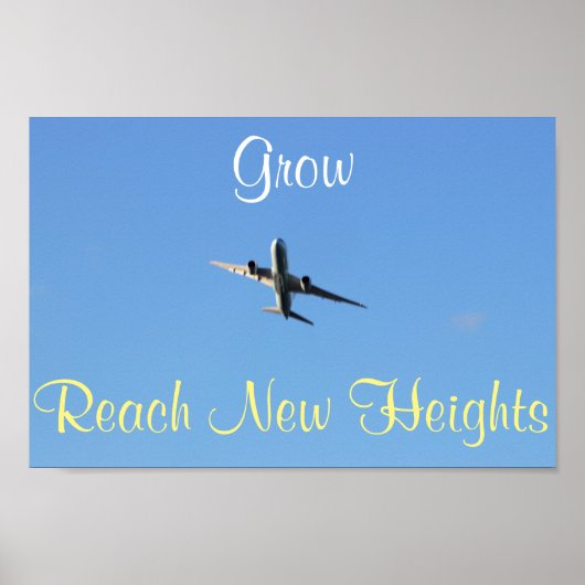 Foto Motivierend Poster (Vorne)