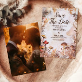 Foto Mushroom Toadstool Bezaubernde Waldhochzeit Save The Date