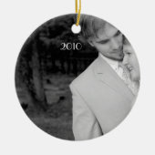 Foto Musical Black Strawberry Chandelier Keramikornament (Vorne)