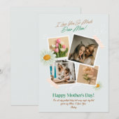 Foto Mütter Tag Liebe Sie Mama (Vorne/Hinten)