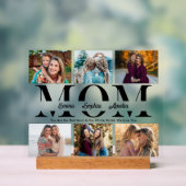 Foto Mütter Tagesgeschenk für Mama Acrylschild (Neutral)