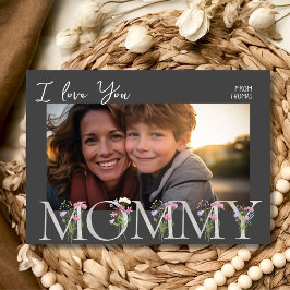 Foto-Muttertag Feiertagskarte