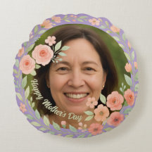 Foto Muttertagskissen und Blumenrahmen