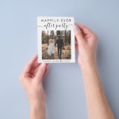 Foto nach der Party Einladung glücklich Flyer (Gruppe)