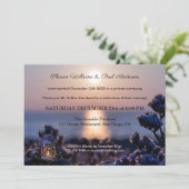 Foto nach Hochzeitsfeier Einladung (Stehend Vorderseite)