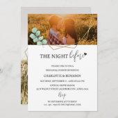 Foto nach Maß Vor dem Probe Einladung (Vorne/Hinten)