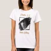 Foto-Name 21. Geburtstag T-Shirt (Vorderseite)