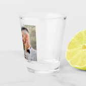 Foto Name Datum Hochzeit Schnapsglas (Rechts)
