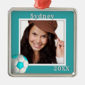 Foto Name Daughters Weihnachten Ornament Aus Metall (Vorne)