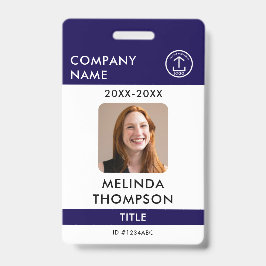 Foto "Name des Unternehmens Mitarbeiter-ID-Karte" Ausweis