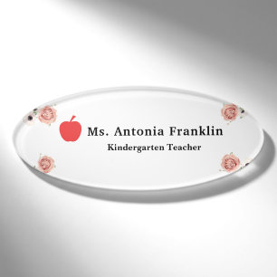 Foto Name ID Cards Lehrerschulen Namenschild