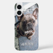 Foto Name iPhone 16 Fall Case-Mate iPhone Hülle (Rückseite)