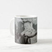 Foto Name Jahr , Anpassen,  Kaffeetasse (Vorderseite Links)