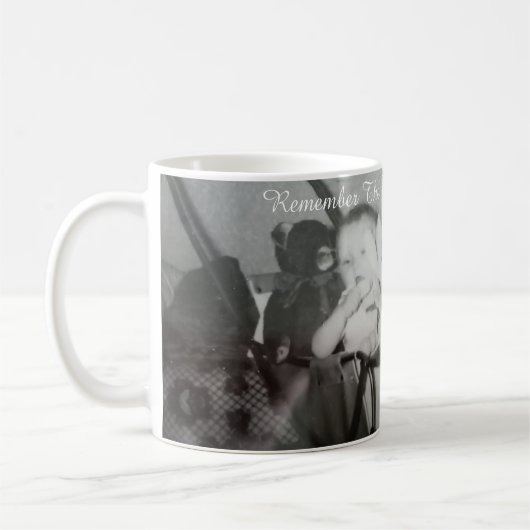 Foto Name Jahr , Anpassen,  Kaffeetasse (Links)