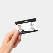 Foto, Name, Logo, Abzeichen Ausweis (Handheld)