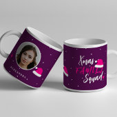 Foto Name personalisiert Weihnachtsfamilie Kaffeetasse