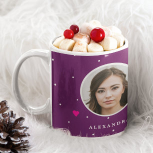 Foto Name personalisiertes Weihnachten lustige Fam Kaffeetasse