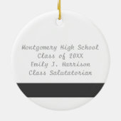 Foto Name und Text Keepake Ornament hinzufügen (Hinten)