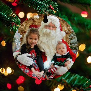 Foto Names Ages personalisieren Geschenk Ornament Aus Metall