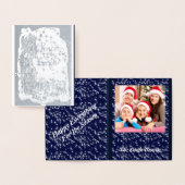 Foto Nativity WELTFRIEDEN Folie Weihnachtskarte Folienkarte (Anzeige)