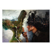 Foto Natur gegen Zivilisation (Vorne)