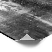 Foto Negatives Bild des Leichts von Turin Poster (Ecke)