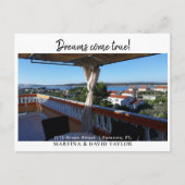 Foto Neue Zuhause-Adresse Ankündigung Postkarte (Vorderseite)