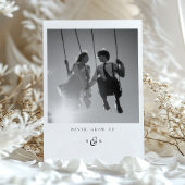 Foto "Nie aufwachsen" Danke Karte