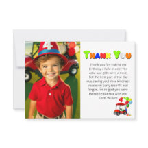 Foto Niedlich 4. Geburtstag Red Golf Cart Boy's