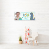 Foto Niedlich Dinosaurier Stomp Chomp Roar Boy Geb Banner (Insitu)