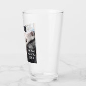 Foto Niedlicher Hund Bester Vater und Pal je Glas (Links)
