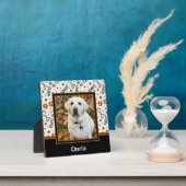 Foto niedlicher Hundeknochen - kundenspezifischer  Fotoplatte (InSitu)