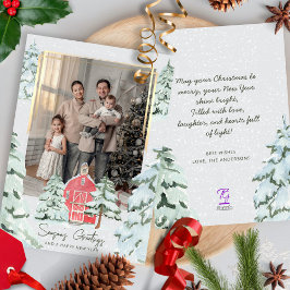 Foto Nordic Pine Tree Forest Weihnachten