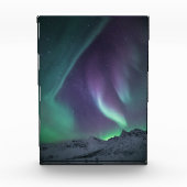 Foto Nordlichtlandschaft (Vorderseite)