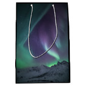 Foto Nordlichtlandschaft Mittlere Geschenktüte (Vorderseite)