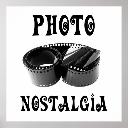 Foto Nostalgie Poster (Vorne)