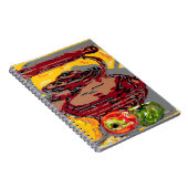 Foto Note Book Still Life Tee Wasserkocher mit Obs Notizblock (Rechte Seite)