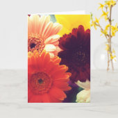 Foto-Note oder Grußkarte für lebendige Daisy-Blume Karte (Gelbe Blume)